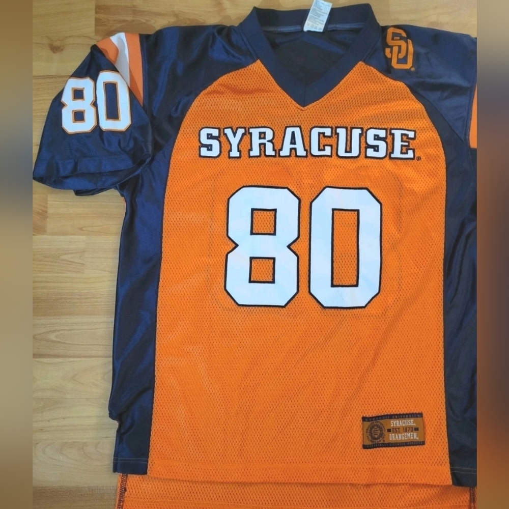 Y2K Syracuse Orangemen Football Jersey Mens Orange & Blue Champs Sports, Medium